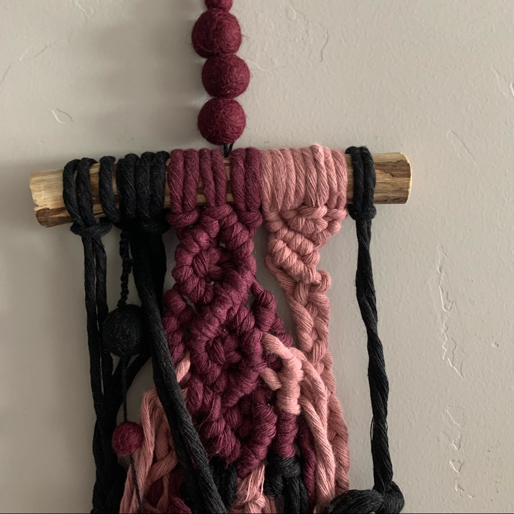 Macrame wall hanging